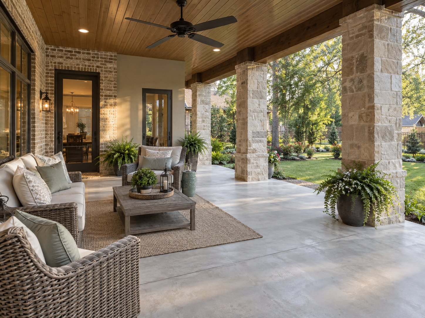 Concrete Patios, Walks & Steps